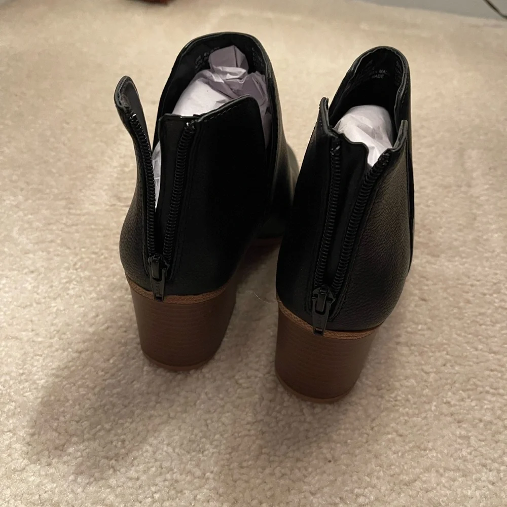 Black Heeled Bootie - Picture 2 of 5